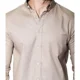 thumbnail image 3 of Camisas Para Hombre Manga Larga Lisa Regular Fit Basica, 3 of 4