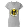 thumbnail image 2 of Wild Bobby Keep It Weird Alien Women Standard V-Neck Tee, 2 of 6