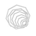thumbnail image 1 of Troqueles de corte de metal con forma de octágono para hacer tarjetas, álbumes de recortes y grabado en relieve, 1 of 5