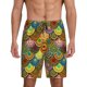 thumbnail image 1 of Fotbe Colorful Circle Pantalones Cortos de Pijama para Hombre, Ropa de Dormir, Pantalones de Pijama Cortos para Hombre-Small, 1 of 6
