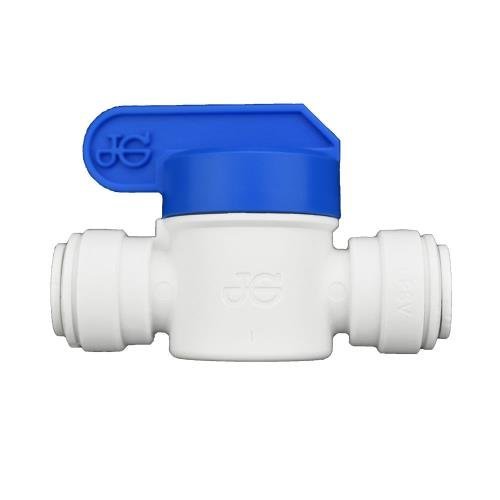Hydrologic Inline Shut Off Valve, 3/8" QC x 3/8" QC