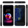 thumbnail image 6 of CoverON LG Harmony 2 / Phoenix Plus / Premier Pro / K10 2018 / K10 Plus / K10α / K30 / K10 Alpha Case, Arc Series Hybrid Phone Cover with Carbon Fiber Accents, 6 of 8