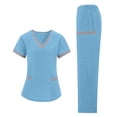 thumbnail image 5 of TaTaai V Neck T Shirts for Women, Athletic Short Sleeve Workout Top, UV Sun Protection, Quick Dry Moisture Wicking Shirts for Women Gift, 5 of 9