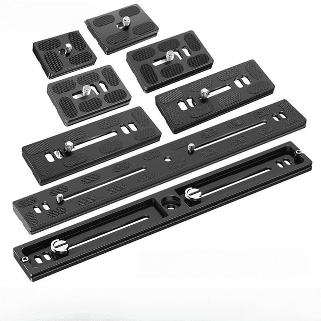 Placa de instalación rápida universal para cámara DSLR, cabezal de trípode, placa de instalación rápida, accesorios