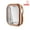Rose Gold, variant on QHUDLV Series 10 Watch Case,46mm Screen Protector,Tempered Glass HD Guard for Smartwatch