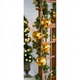 thumbnail image 2 of Evergreen 33"H Oversized Golden Jingle Believe Bell Chime, 5.5''x 5.5'' x 33'' inches, 2 of 2