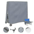 thumbnail image 5 of Waterproof And Dustproof Outdoor Table Tennis Table Cover - 165x70x185cm (black), 5 of 5