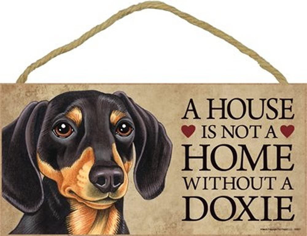 Dog Advice  DACHSHUND Sign Wood 10"x5"  Wall Hanging Great Picture Plaque 