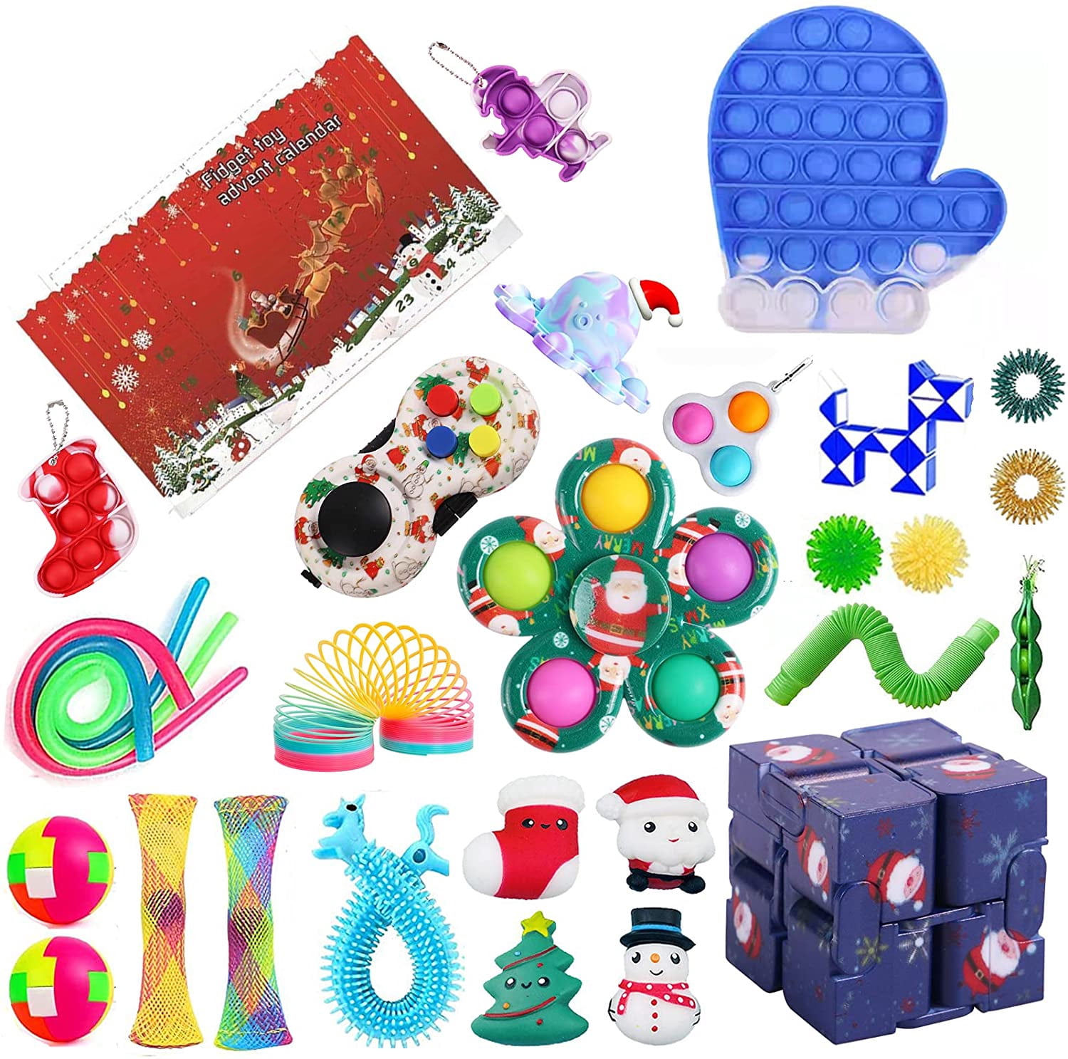 Buy Advent Calendars 2022 Fidget Advent Calendar Toy Pop Set 24DAYS Buy Advent Calendars 2022 Fidget Advent Calendar Toy Pop Set 24DAYS