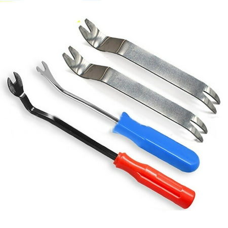 

4pcs Car Trim Removal Audio System Pry Panel Door Interior Clip Remover Tool Kit