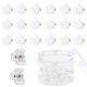thumbnail image 5 of Athleticsshop2018 48 piezas pequeñas pinzas para el cabello horquillas lindas pinzas para la mandíbula niñas Blanco Yuyangstore Cabello de mujer, 5 of 6