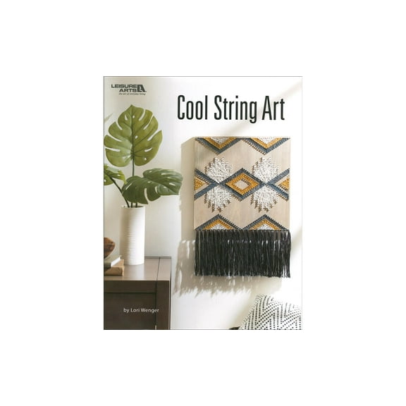 Leisure Arts Cool String Art Crafting Book
