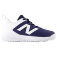 thumbnail image 2 of New Balance Youth 4040V8 Baseball Turfs Navy/White 2, 2 of 6