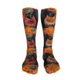 thumbnail image 5 of Pofeuu Sunflower Black Dog Print Stockings, Adult Running Hiking Socks for Youth and Adult-One Size, 5 of 8