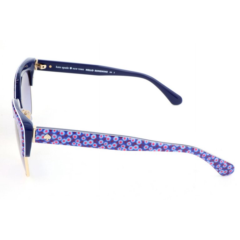 Kate Spade Purple and Gold Sunglasses Kate Spade KS Visalia/G/S Plastic Womens Butterfly Polarized  main image 3