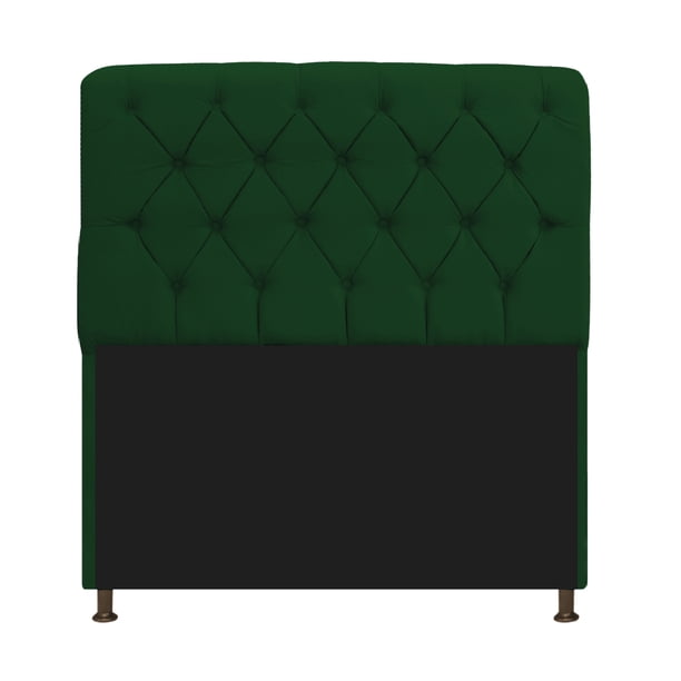 Cabecera Lady matrimonial - Verde oscuro WEIK Lady