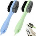 thumbnail image 3 of 2Pack Shoe Cleaner Brushes Soft Bristle Cleaning Shoes Scrubber Double-Sided Shoe Brush, 3 of 5