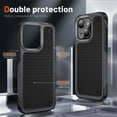 thumbnail image 6 of JTCASES for iPhone 14 Case, Hybird PC TPU Anti-slip, Shockproof  Bumper, Military Drop Resistant, Rugged Heacy Duty Full Body Protective Shell for iPhone 14, Slim Fit for Girls Men, Gray, 6 of 8