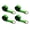 Green, variant on Mega Cargo Control 2" x 10' D Ring Lasso Straps - Heavy Duty Wheel Lift Towing Straps for Auto Hauling, Car Carriers, Flatbeds, Wrecker (Red, 2 Pack)