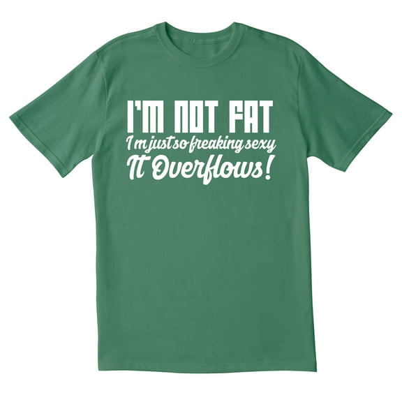 TotallyTorn Overflows Novelty Sarcastic Funny Mens Graphic T Shirts