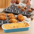 thumbnail image 6 of 30 Pcs Aluminum Foil Plastic Mini Loaf Pans with Lids Baking Mold Container Cover, 6 of 6