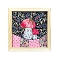 thumbnail image 2 of DIY Fabric Art Kit | No-Sew Fabric Mosaic Wall Art Craft with Frame & Tools, DIY Fabric Wall Art Kit for Adults, Handmade Decorative Picture Craft, Creative Home Decoration Gift (enchanted mushroom), 2 of 6
