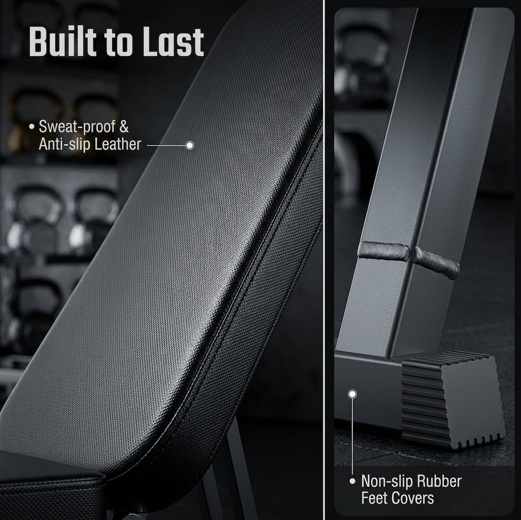 Adjustable Weight Bench Training Fitness Multiuse Dumbbell Bench