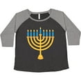 thumbnail image 3 of Inktastic Hanukkah Chanukah Menorah Women's Plus Size T-Shirt, 3 of 5