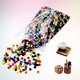 thumbnail image 5 of 200 piezas de mosaicos cuadrados de plástico coloridos para manualidades, bisutería y manualidades., 5 of 7