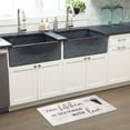 thumbnail image 2 of SoHome Cozy Living Seasoned with Love Anti-Fatigue Kitchen Mat, Grey/Red, 20"x36", 2 of 7