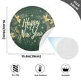 thumbnail image 2 of Ryvnso Happy New Year Round Plate Mats Dining Table Placemat Set of 4 for Holiday Decoration, 2 of 7