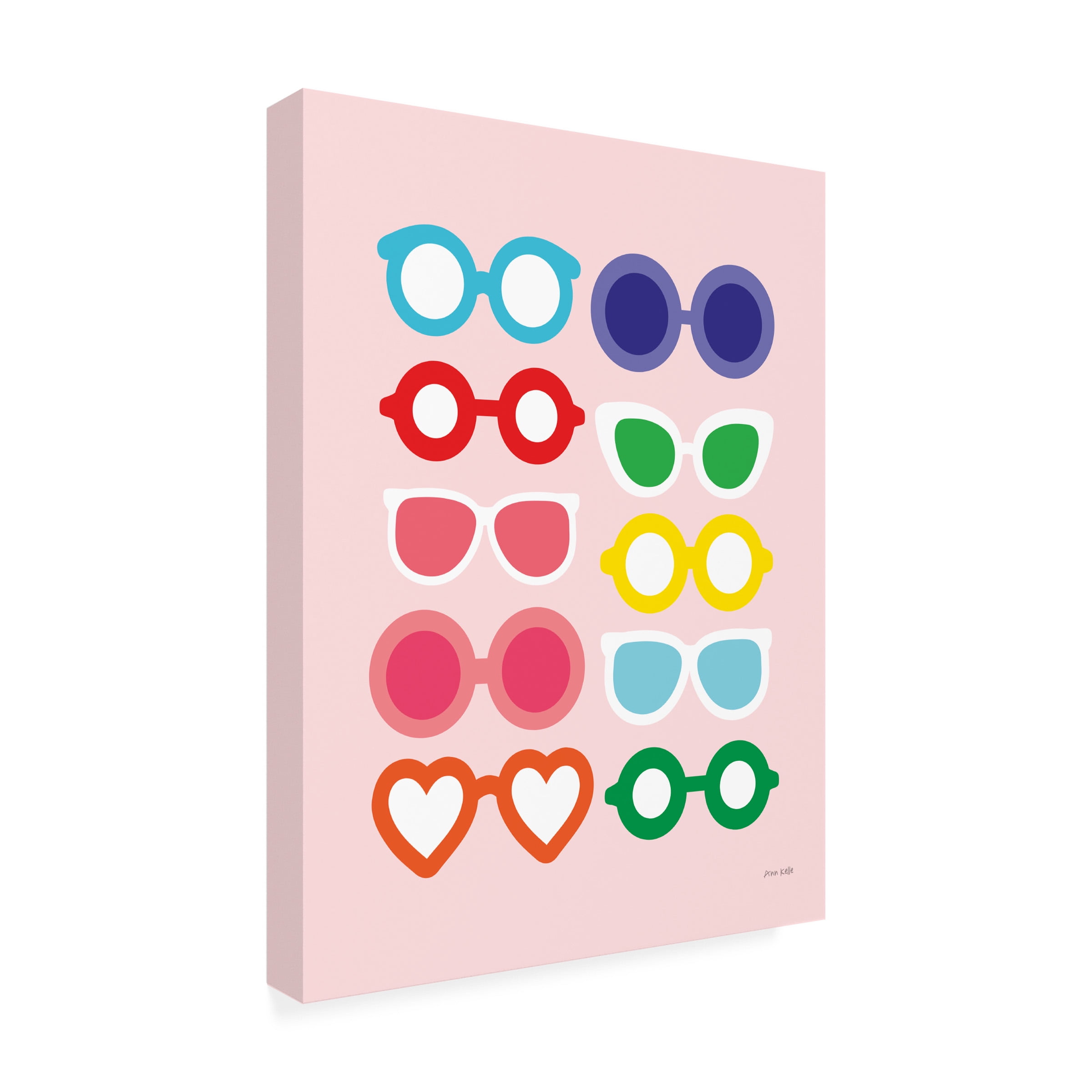 Ann Kelle 'Sunglasses for All' Canvas Art