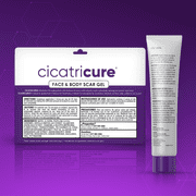 Cicatricure Scar Reducing Cream, Face & Body Scar Gel, 1 oz (2 Pack)