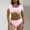 Pink womens swimsuits, variant on Summer Saving pimelu Bathing Suit for Women Two Piece Swimsuits for Women Bikini Sets Tummy Control Swimsuits Ladies Solid High Waist Push up Swim Suits Womens Swimsuits Tummy Control