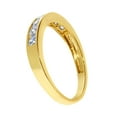thumbnail image 3 of Precious Stars 14K Yellow Gold 1/2ct TGW Round-cut Cubic Zirconia Channel-Set Wedding Band, 3 of 6