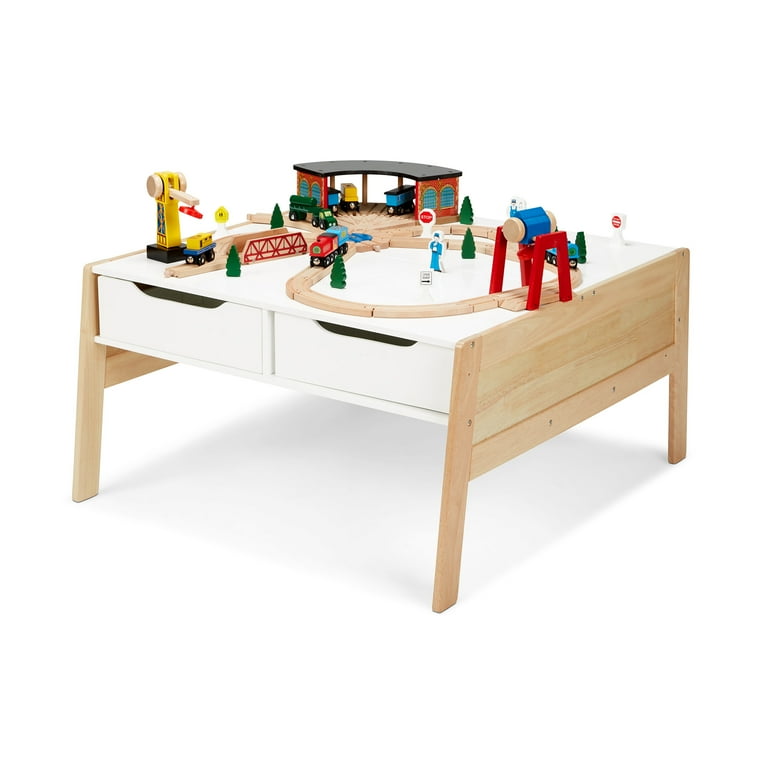 Melissa Doug Kids Storage Activity Table Multicolor Walmart