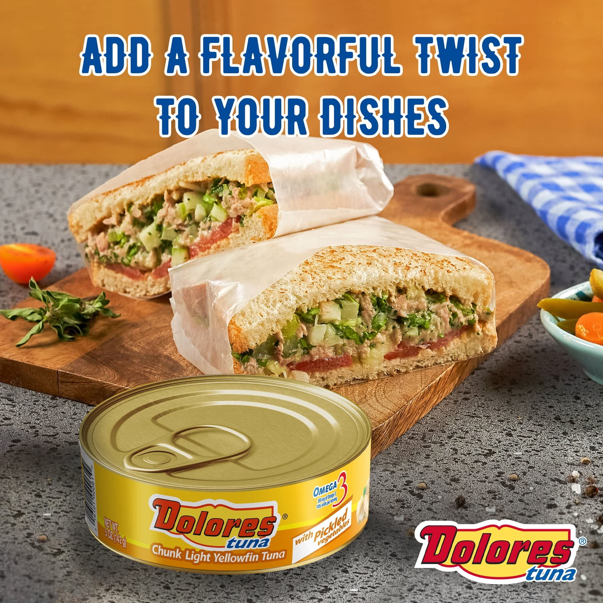 Dolores Tuna with Pickled Vegetables, 5 oz (Pack of 10)