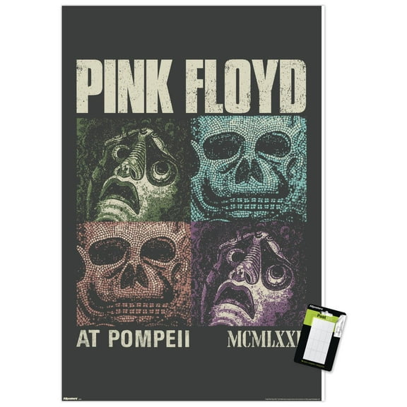 Pink Floyd: Live At Pompeii - Mosaics Wall Poster, 22.375" x 34"