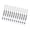 A, variant on 1/12Pcs White Permanent Marker 0.2mm Tip Quick Drying Water Resistant for Card Making Painting Paper Leather Metal