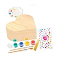 thumbnail image 3 of Kit de manualidades con joyero de madera, caja de tesoros y pegatinas de gemas, suministros para manualidades, kit de pintura para regalos de fiesta,, 3 of 9