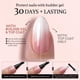 thumbnail image 4 of Presiona Nails btartboxnails XCOATTIPS Ombre, rosa y blanco, 150 unidades, 4 of 6