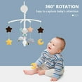 thumbnail image 5 of Pristin Crib Mobile,Infant Bed Decoration Mobile Infant Bed Crib Mobile Musical Baby Crib Toy Arealer Decoration Easy Installation, 5 of 6
