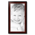 thumbnail image 2 of ArtToFrames 12x23" Matte mahogany Diploma Picture Frame, Brown Wood Poster Frame, with Regular Acrylic and 2 (FBPL-5108), 2 of 7