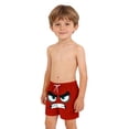 thumbnail image 4 of FcBaudy Children's Pocket Shorts Drawstring Elastic Printed Casual Swim Trunks five point pants, 4 of 8