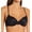 Black, variant on Women's Hanes DHY206 Authentic Lightly Lined T-Shirt Underwire Bra (Earthen Tan Pink Gleam 38C)