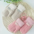 thumbnail image 4 of OOKWE Children Winter Mittens Knitted Wool Gloves Clothing Accessories 1-7Y Kid Gloves, 4 of 19