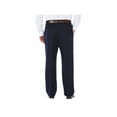 thumbnail image 3 of Haggar Men's Big & Tall Cool 18® Solid Pleat Front Pant Classic Fit 41714529486, 3 of 6