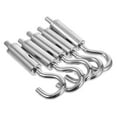 thumbnail image 4 of 5PCS Heavy-Duty Brass Hook and Eye Turnbuckle Tensioner Kit Wire Rope Tensioner for Wire Rope Light Hanging Suspension Accessories, 4 of 5