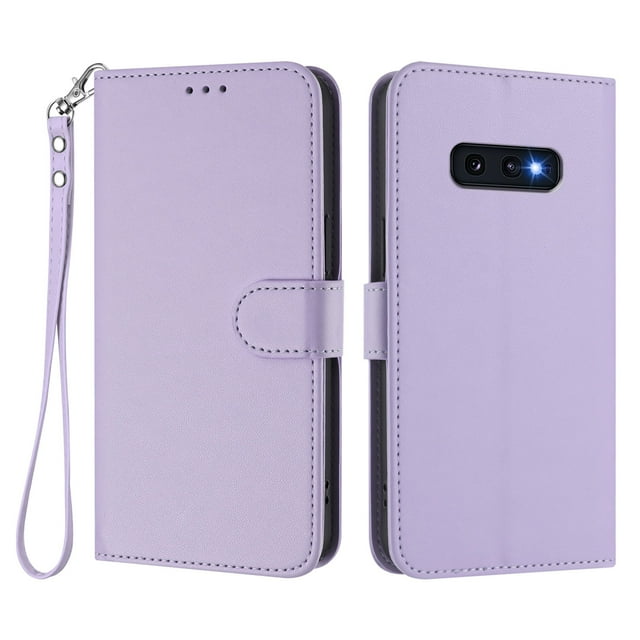 Funda Cartera GANGXUN para Samsung Galaxy S10E – Cierre Magnético, Protección RFID, Correa Desmontable, Compatible con Carga Inalámbrica
