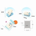 thumbnail image 3 of Stamp Puncher Stamp Punch Postage Stamp Punch |Stamp Hole Puncher| Action Paper Punches For Crafting Scrapbooking Journaling Card Making, 3 of 9